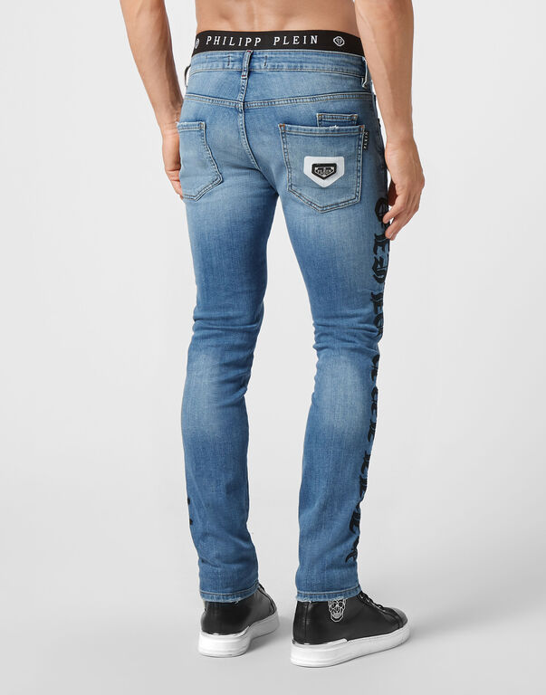 Denim Super Straight Cut Gothic Plein