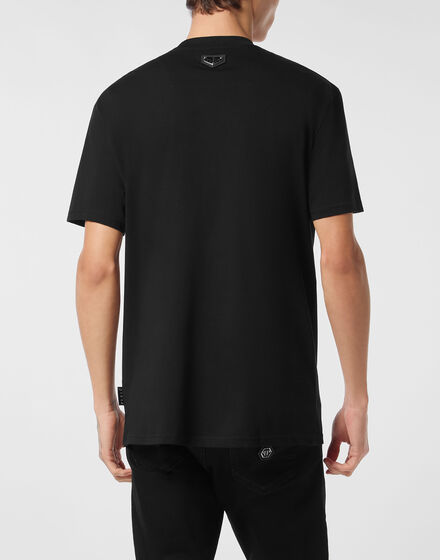 Round Neck T-Shirt Patch Plein Milan Round Neck T-Shirt Patch Plein Milan