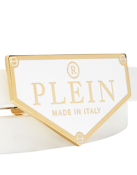 Leather Belt Iconic Plein