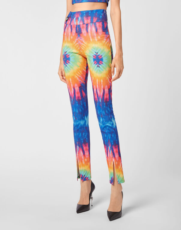 Super High Waist Leggings Stones Tie dye