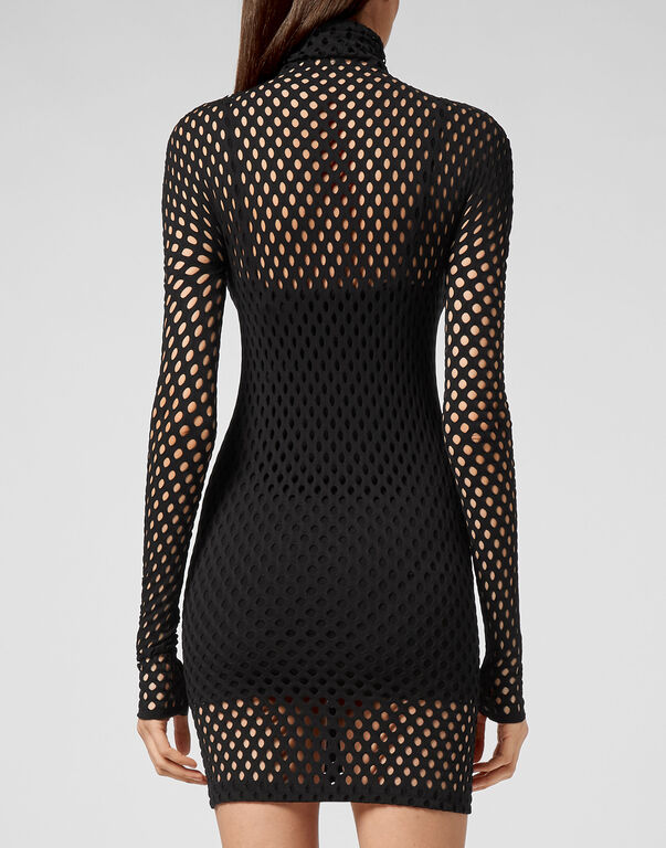 Short Dress Seamless Mesh Short Dress Seamless Mesh