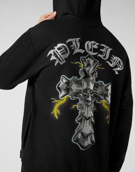 Hoodie sweatshirt Gothic Plein