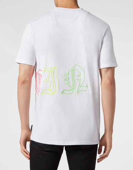 Embroidered T-shirt Round Neck SS Embroidered T-shirt Round Neck SS