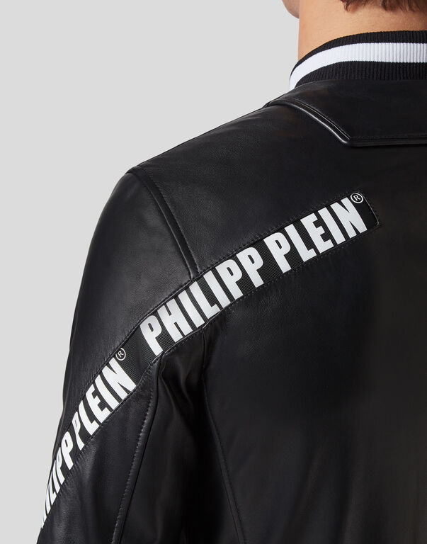 Leather Bomber Philipp Plein TM