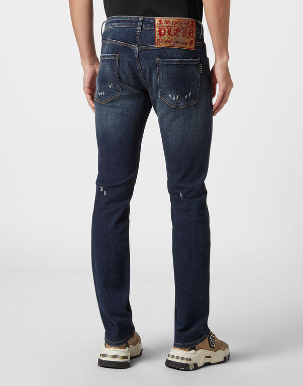 Denim Trousers Super Straight Cut Fit