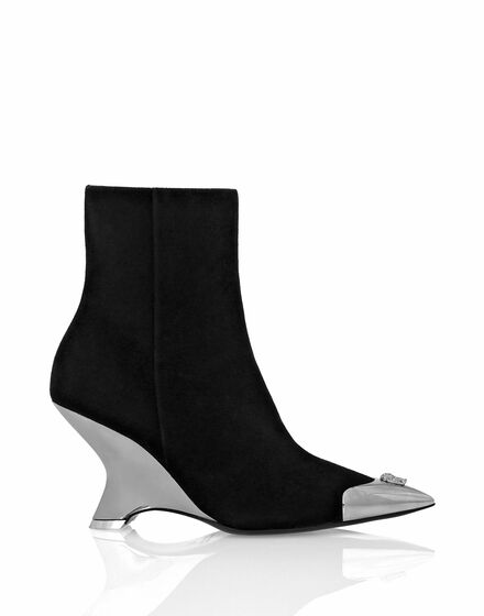 Suede Boots Wedge