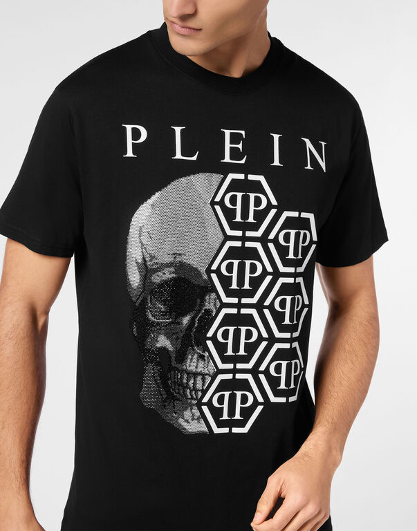 Round Neck T-Shirt Hexagon