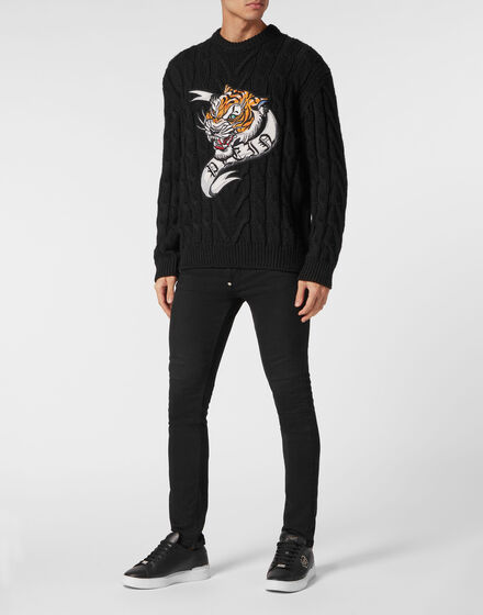 Wool Blend Roundneck Tattoo Wool Blend Roundneck Tattoo