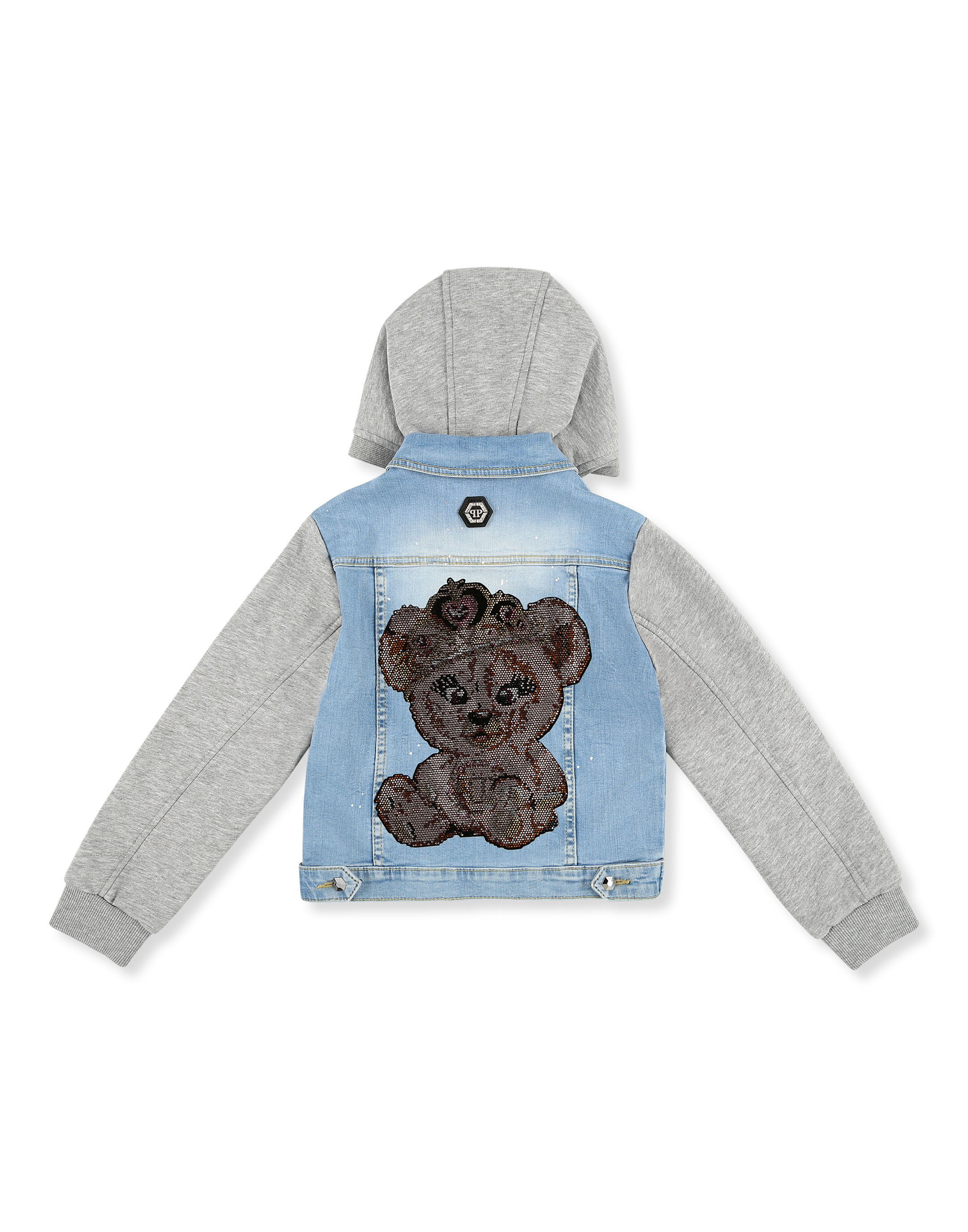 Amazon.com: Bear Print Toddler Denim Jacket - Princess Jean Jacket - Art Denim  Jacket for Kids - Blue, 12-18 Months: Clothing, Shoes & Jewelry