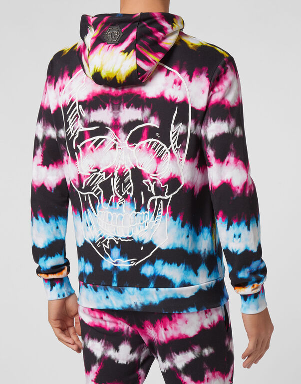 Hoodie sweatshirt Tie dye