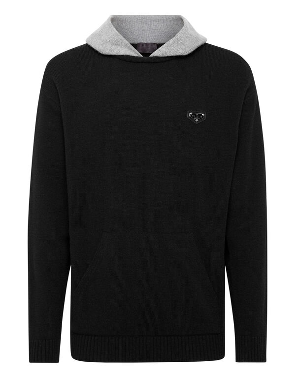 Cashmere Hoodie sweatshirt Iconic Plein