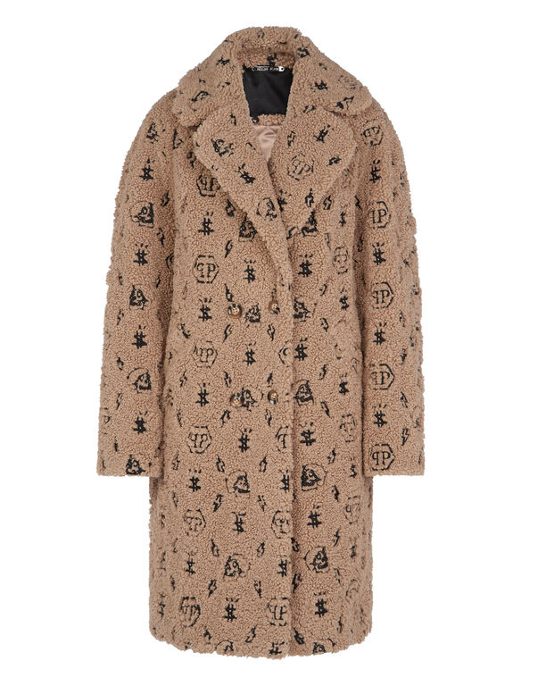 monogram trench coat