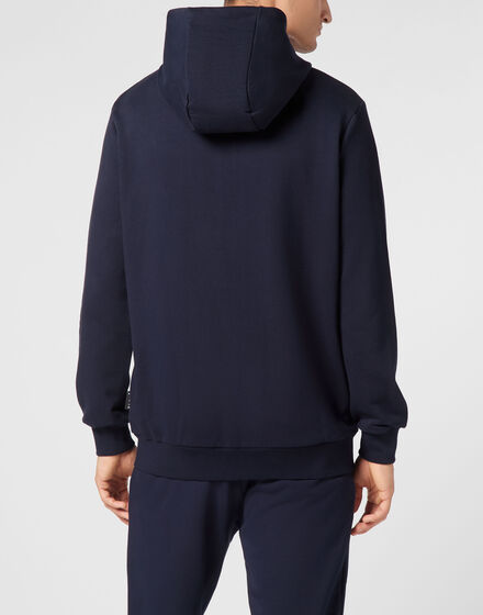 Hoodie Sweatjacket LS Iconic Plein Hoodie Sweatjacket LS Iconic Plein