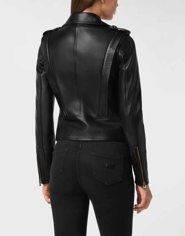 Leather Biker Jacket
