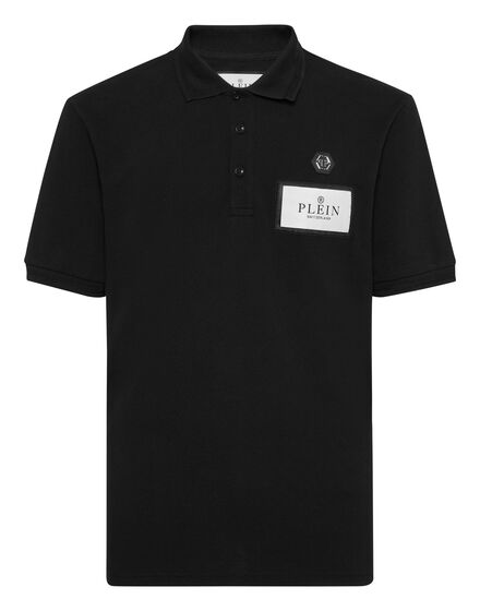 Polo shirt SS Label Contrast