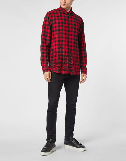 Shirt Sugar Daddy Cut LS Flame