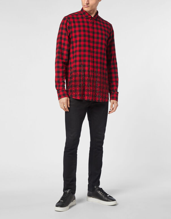 Shirt Sugar Daddy Cut LS Flame