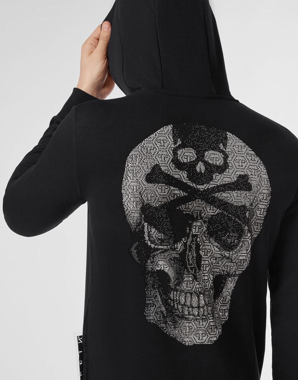 Hoodie Sweatjacket Skull