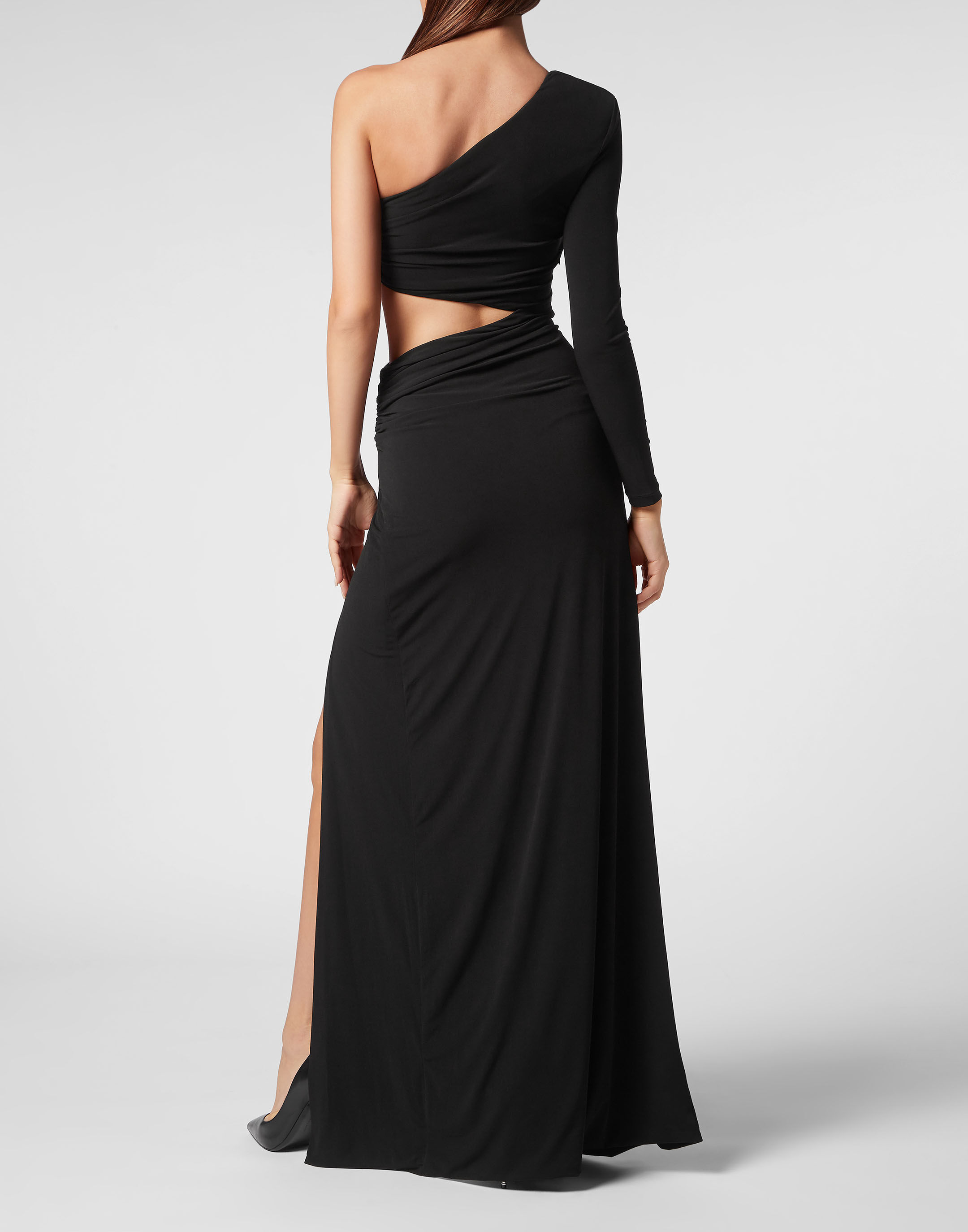 PHILIPP PLEIN AW ドレス-ロング ブラック系 Long Dress | Philipp Plein Outlet