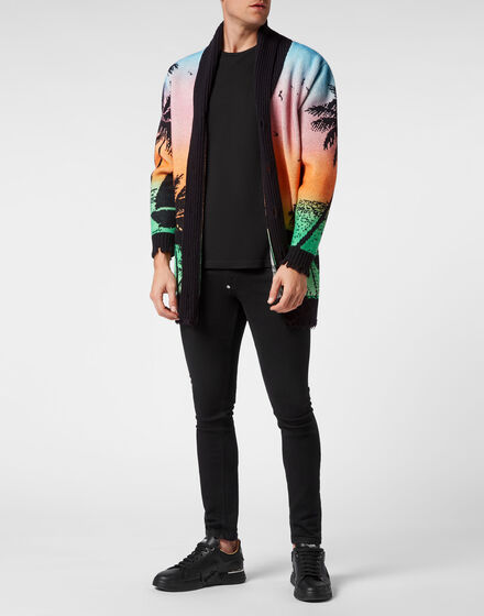 Lambswool Oversize Cardigan Hawaii