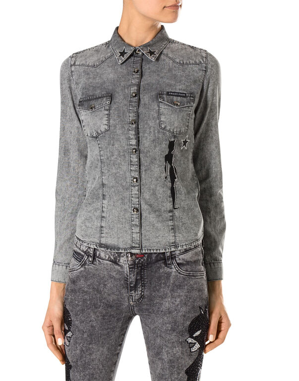 denim shirt "lady"