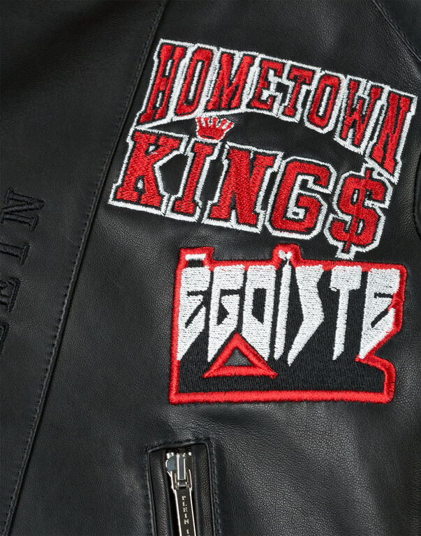 Leather Jacket "Black Egoiste"