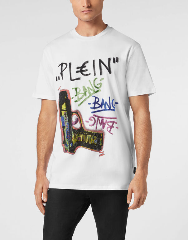 Round Neck T-Shirt Plein Gun