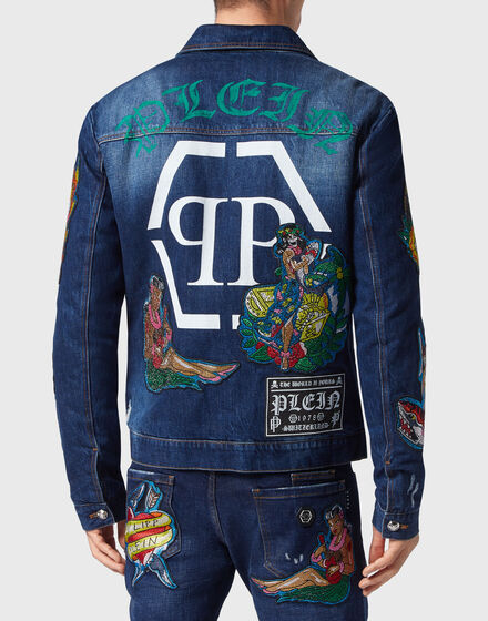 Denim Zip Jacket Hawaii