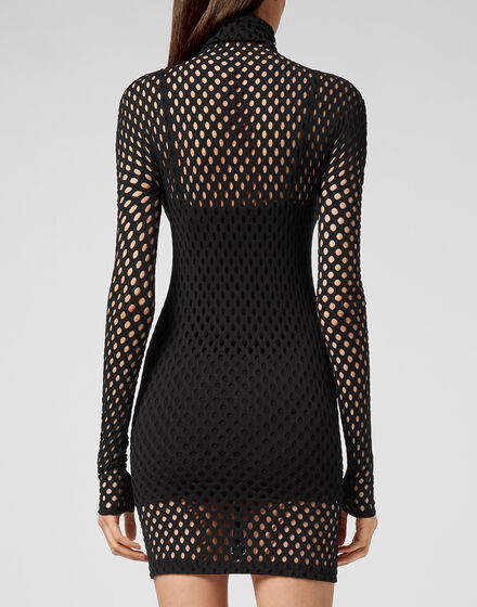 Short Dress Seamless Mesh Short Dress Seamless Mesh