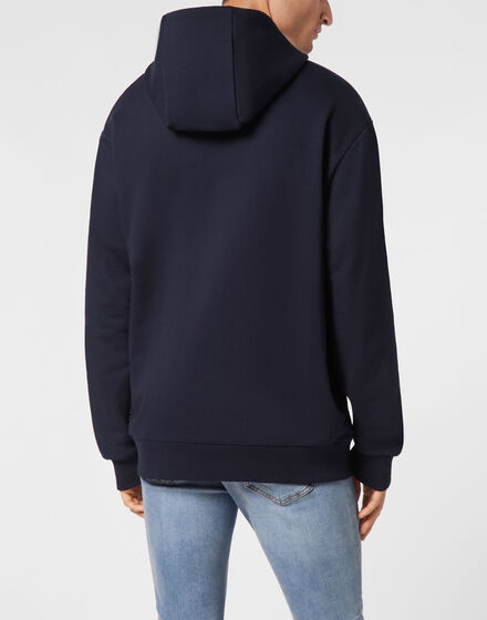 Hoodie Sweatshirt LS Iconic Plein