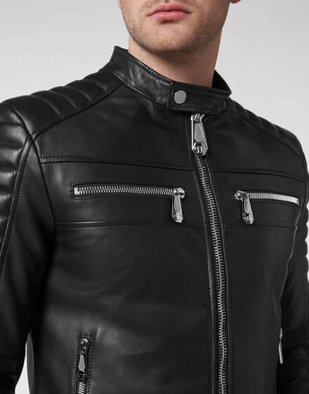 Leather Moto Jacket