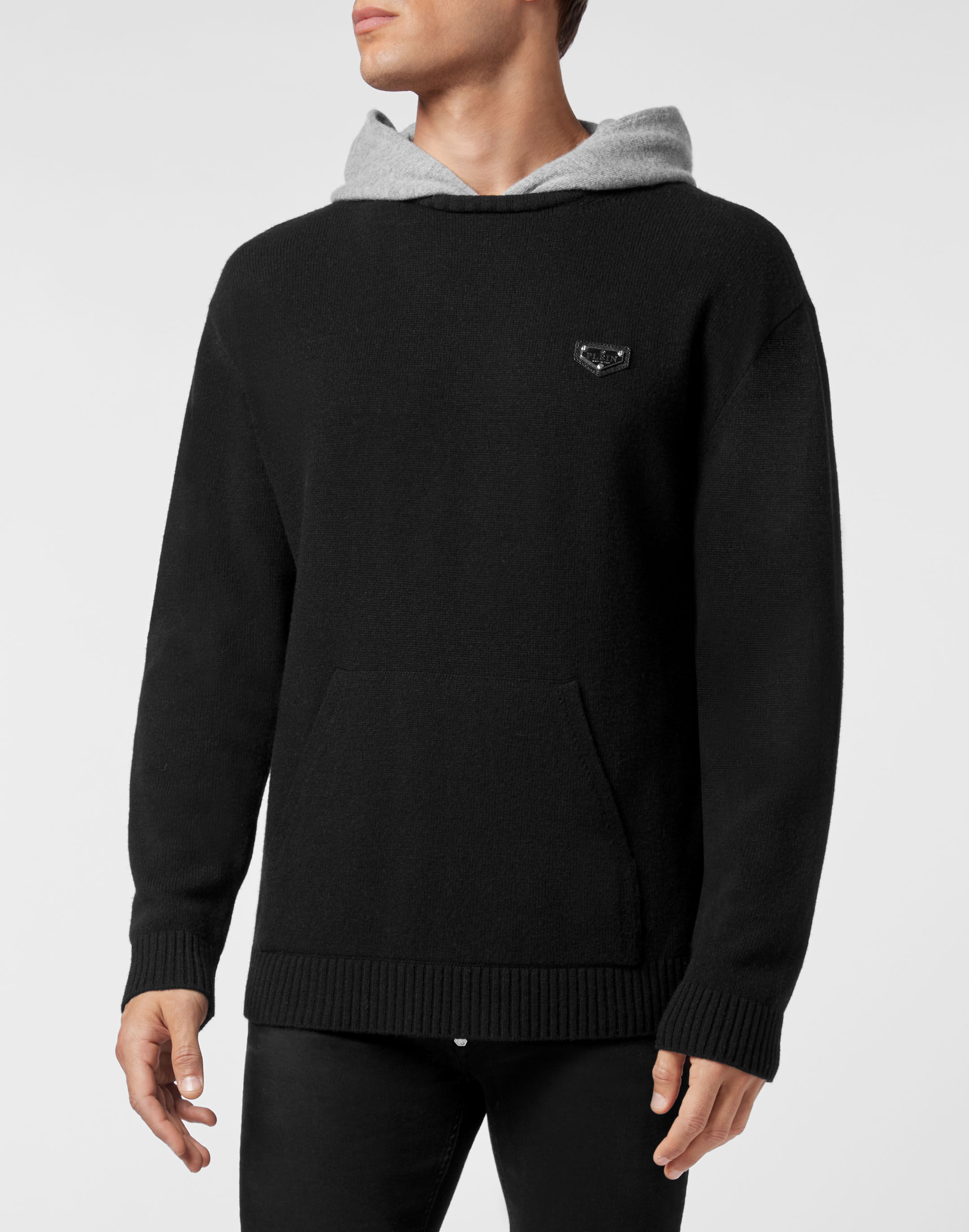 Cashmere clearance hooded sweatshirt