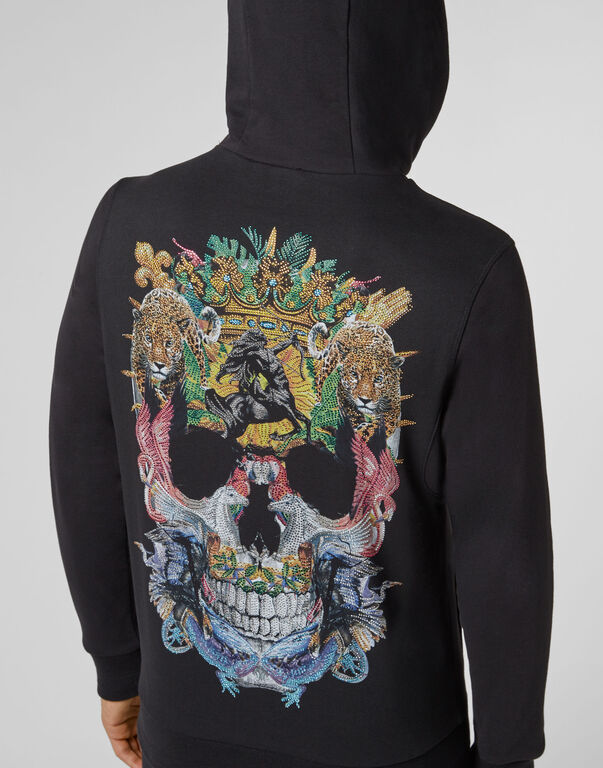 Hoodie Sweatjacket Aloha Plein