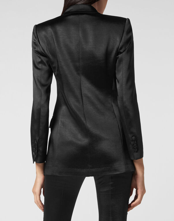 Satin Dandy Blazer