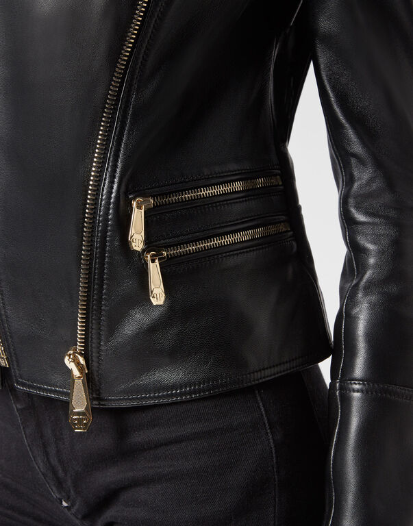 Leather Biker Jacket