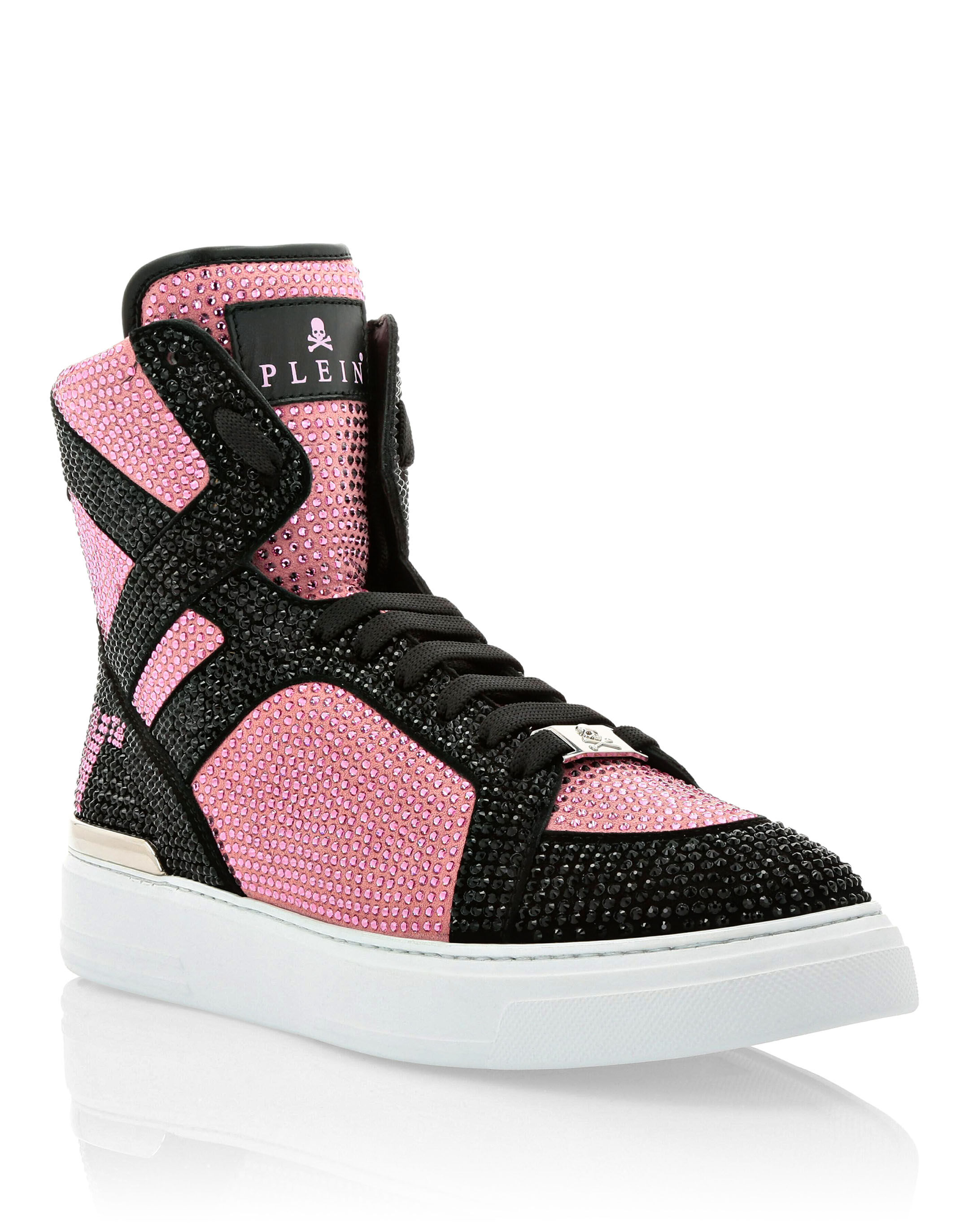 MONEY BEAST Hi-Top PINK PARADISE | Philipp Plein Outlet philipp plein money beast