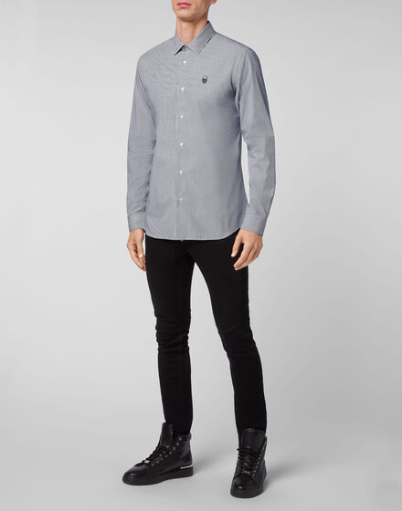 Shirt Playboy Fit Pinstripe Plein