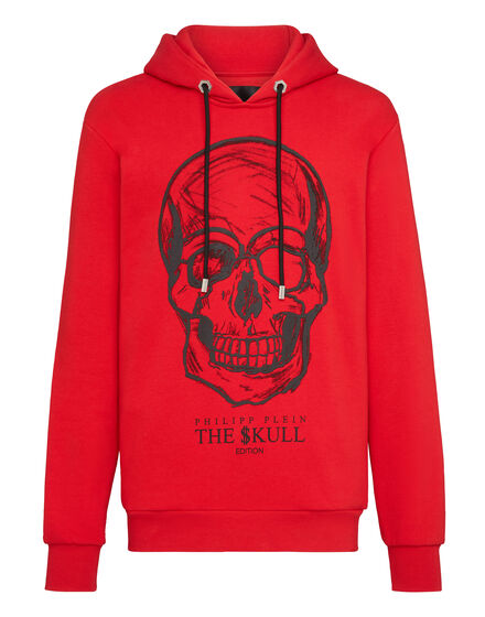 Hoodie sweatshirt print Skull