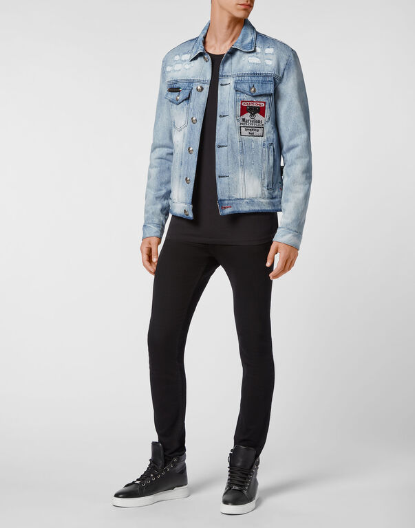 Denim Jacket stones Marvelous