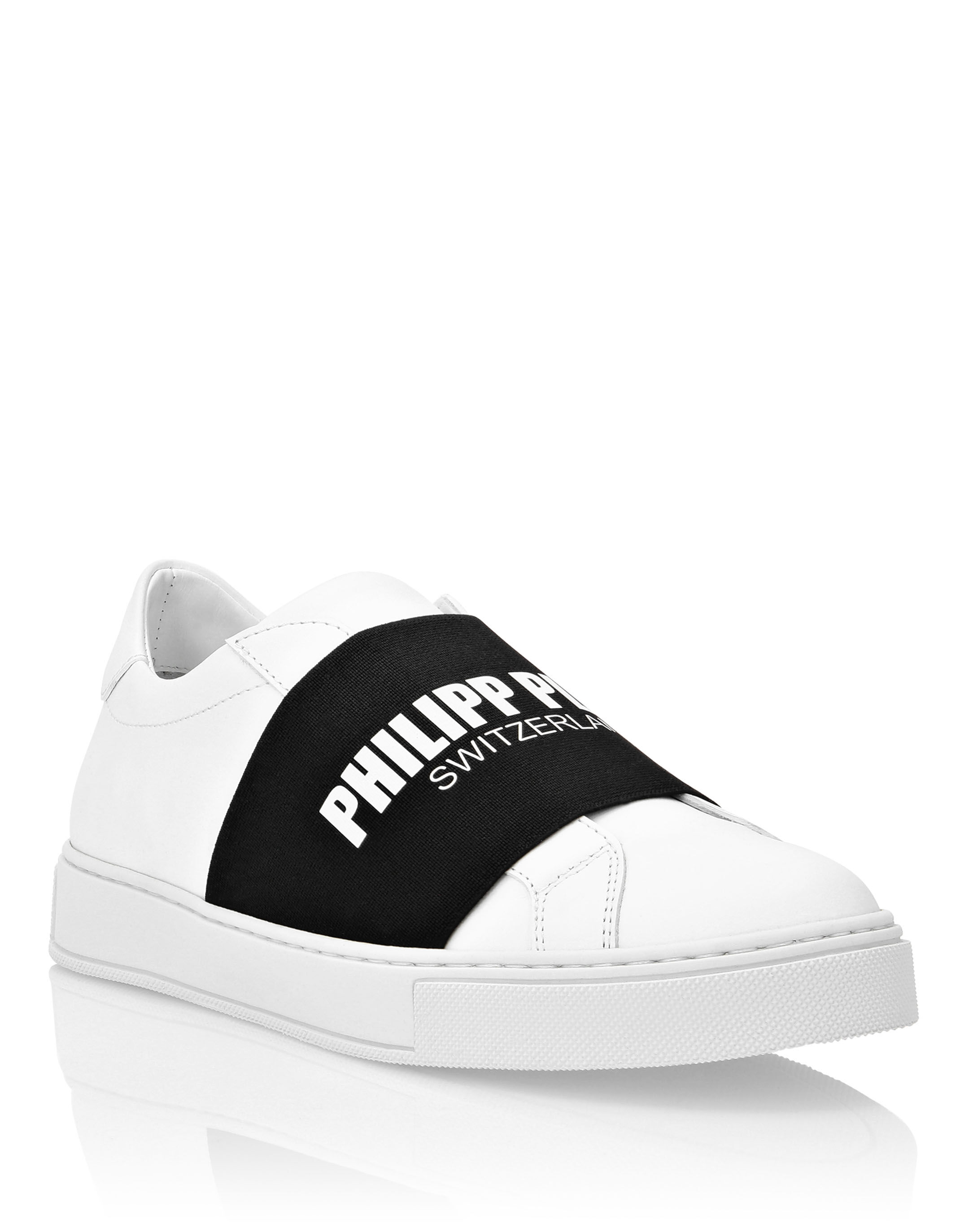 Leather Lo Top Sneakers Philipp Plein TM