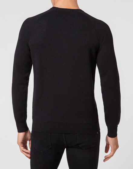 Cotton Pullover Round Neck LS