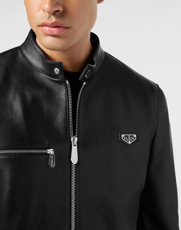 Leather Biker Jacket