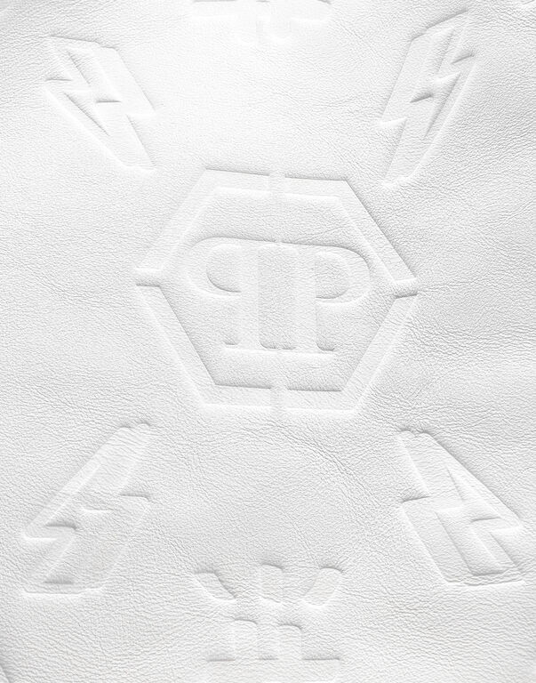 Leather Handle bag Embossed Monogram