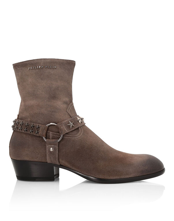 Fee home delivery Rewind Boots Mid Flat "John" | Philipp Plein Outlet