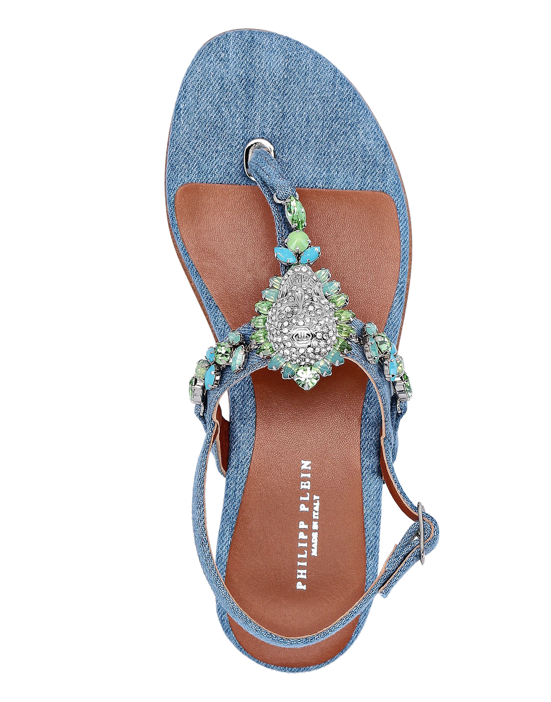 Women's denim sandals online