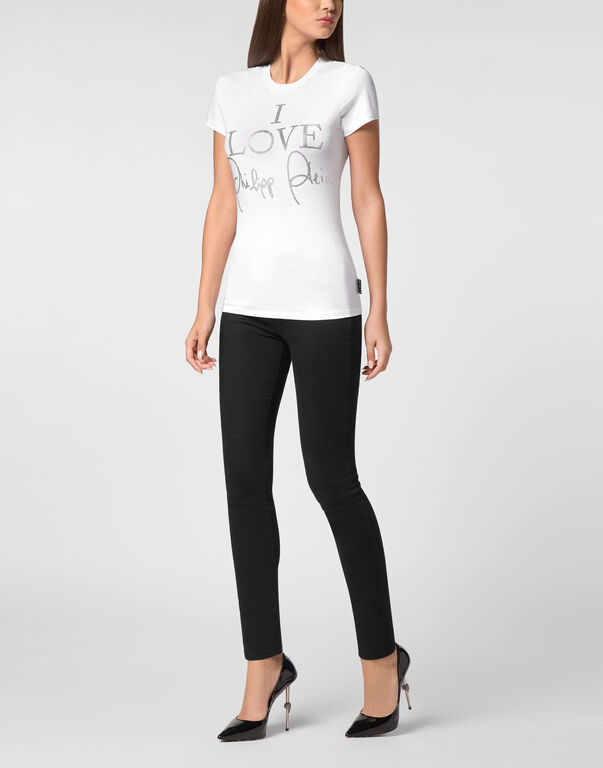 T-Shirt Sexy Pure Round Neck SS