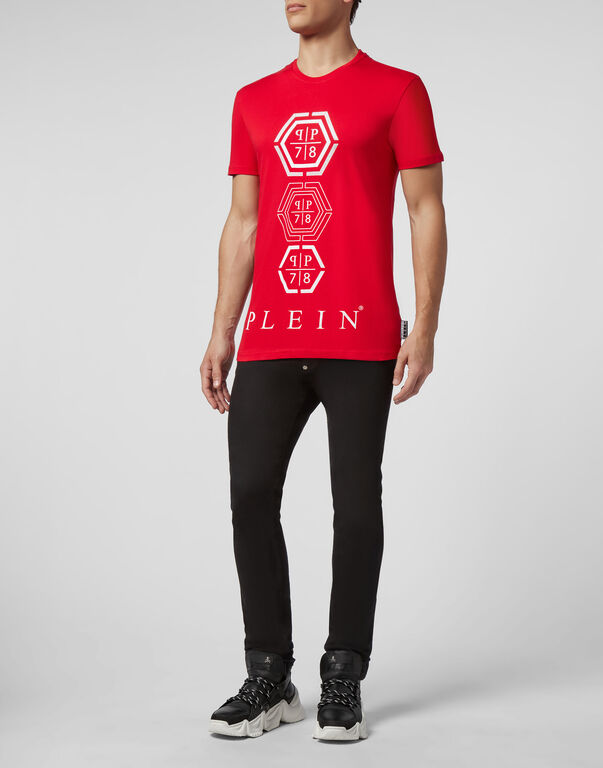 T-shirt Round Neck SS Hexagonal