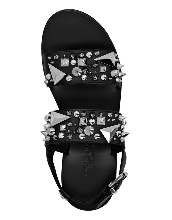 Leather Sandals  Studs