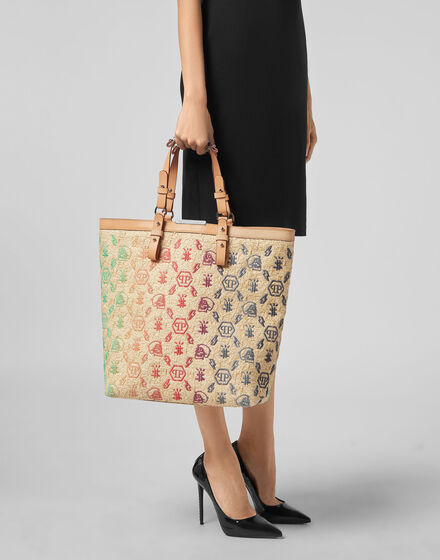 Handle bag Embroidery Monogram
