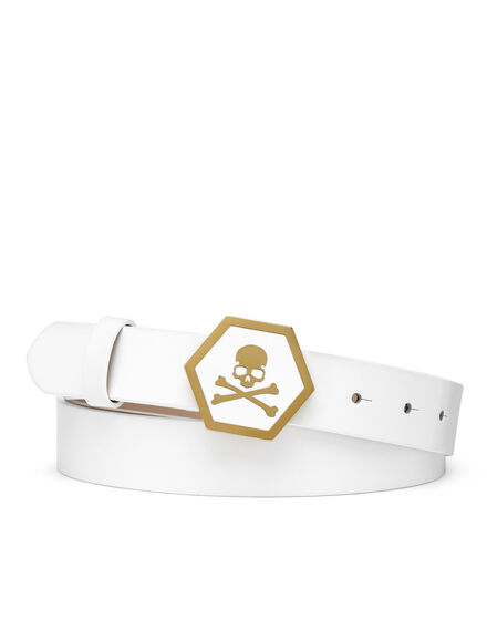 Leather Belt Skull